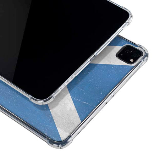 Scotland Flag Distressed iPad Cases